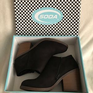 Soda block heal booties
